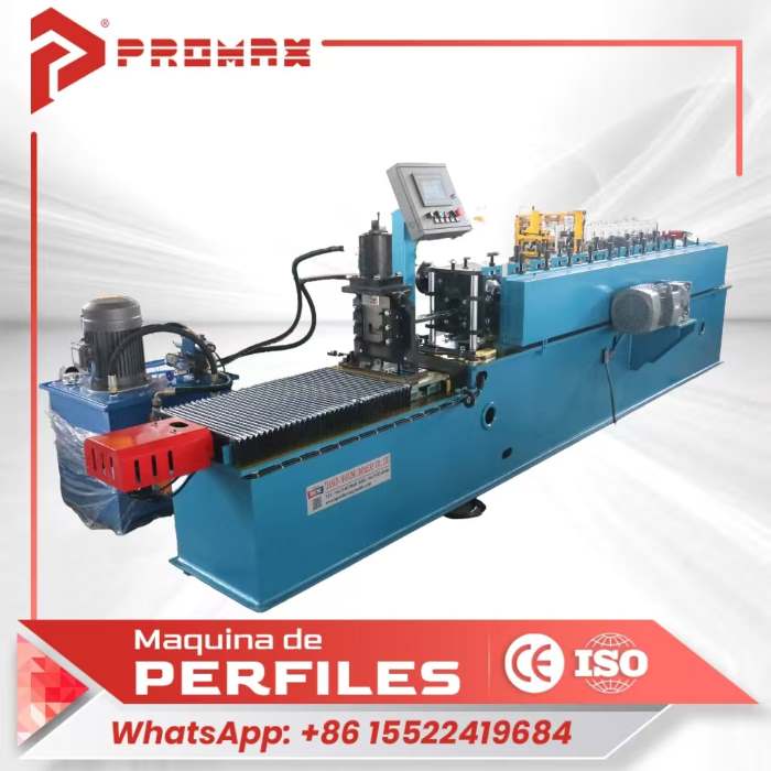 Máquina perfiladora omega