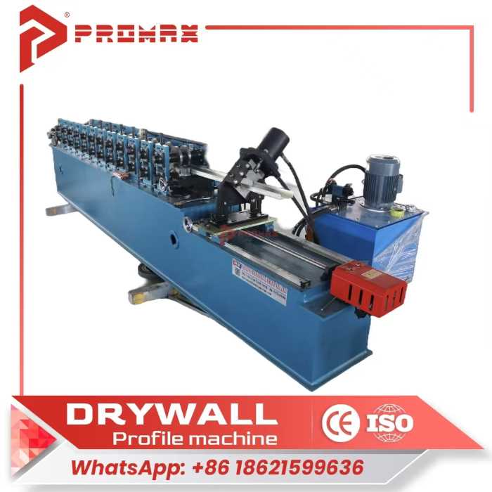 U channel roll forming machine