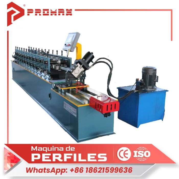 Máquina conformadora de perfiles C