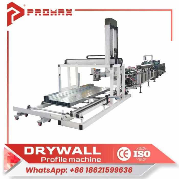 High speed drywall roll forming line
