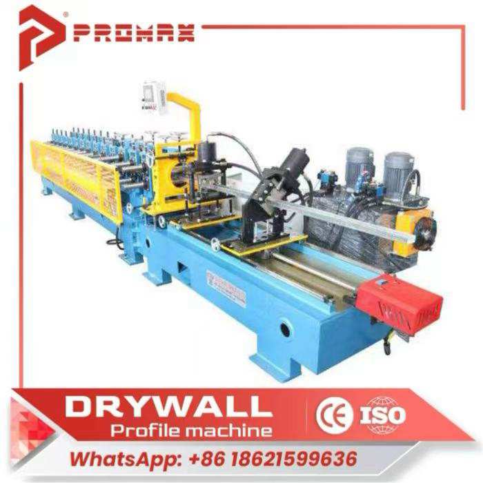 Metal stud and track roll forming machine