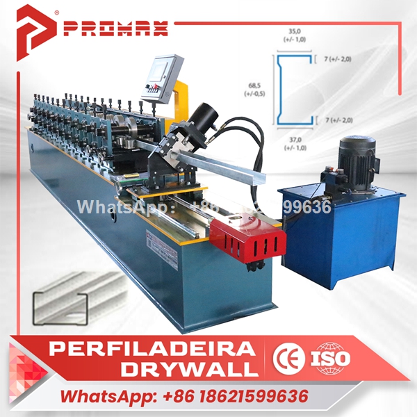Perfiladeira de Drywall Montante 70