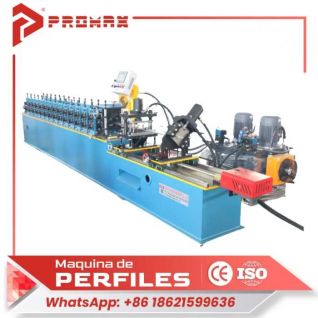 Hat channel roll forming machine