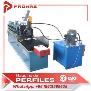 Máquina de perfiles angulo