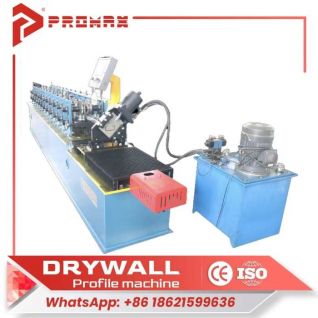 C profile roll forming machine