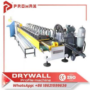 Grid ceiling panel making machine
