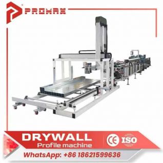 High speed drywall roll forming line