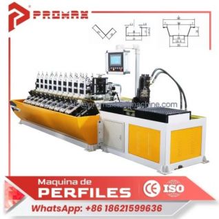 Máquina para fabricar perfiles galvanizados