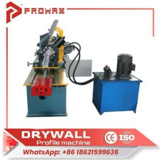 Strut channel roll forming machine