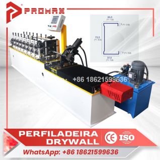 Máquina de Perfil Drywall | Montante 75